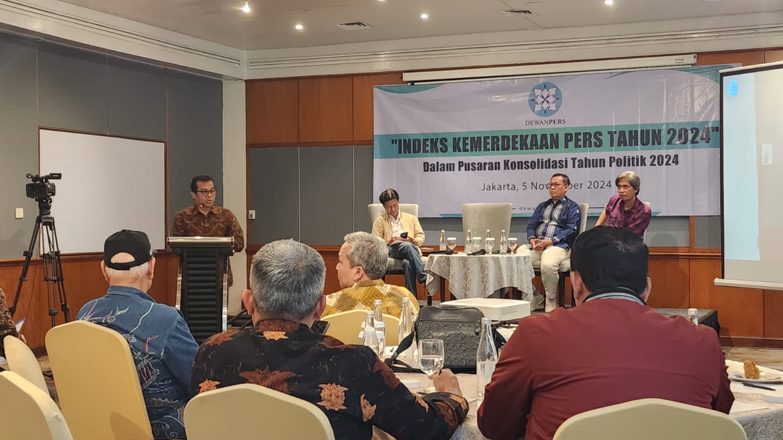 Indeks Kemerdekaan Pers Nasional Kembali Turun