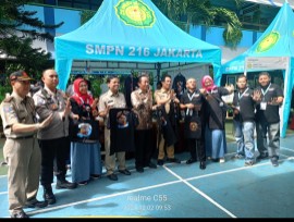 Pemkot Jakpus Mencetak Generasi Muda Tanpa Korupsi di SMPN 216 Salemba 