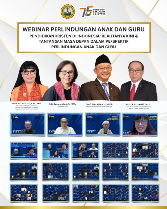 MPK Indonesia Mengelar Webinar Nasional Bahas Perlindungan Anak dan Guru di Sekolah Kristen