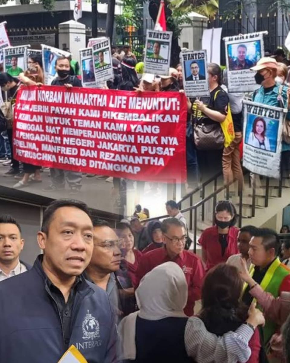 Andry Christian (Advokat) : Desak Polri, Interpol Indonesia dan Negara Segera Pulangkan Tiga DPO Pemilik Asuransi WanaArtha Life