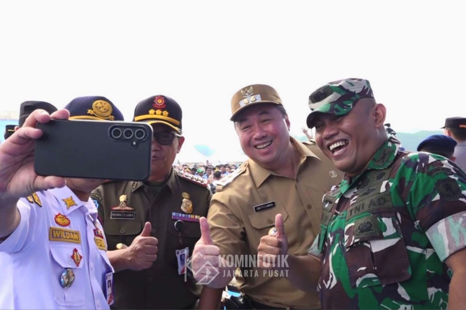 Wawali Hadiri Apel Ojol Kamtibmas Jaga Jakarta