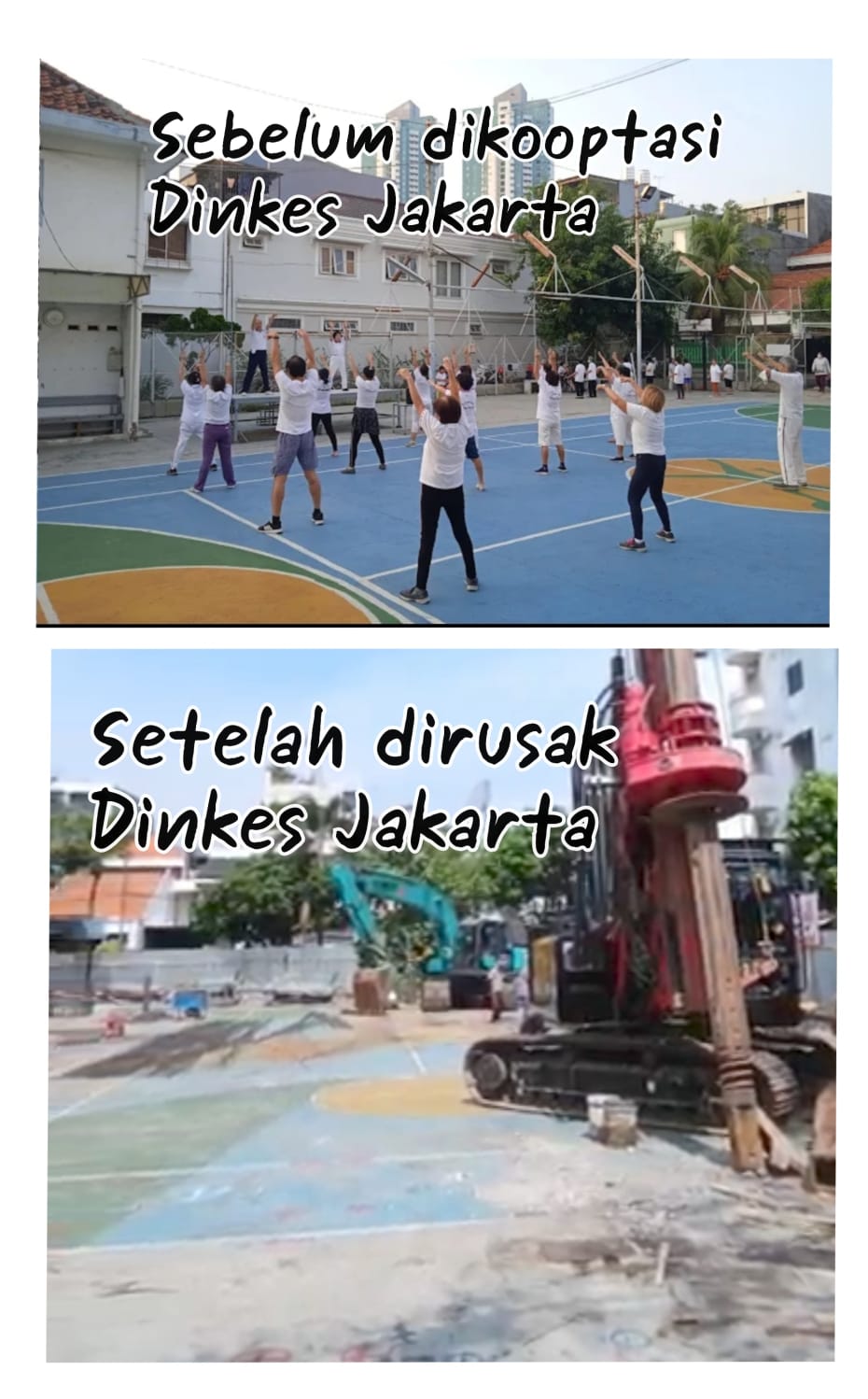 Gubernur Pramono Anung Tidak Peduli Dengan RPTRA Kebon Torong