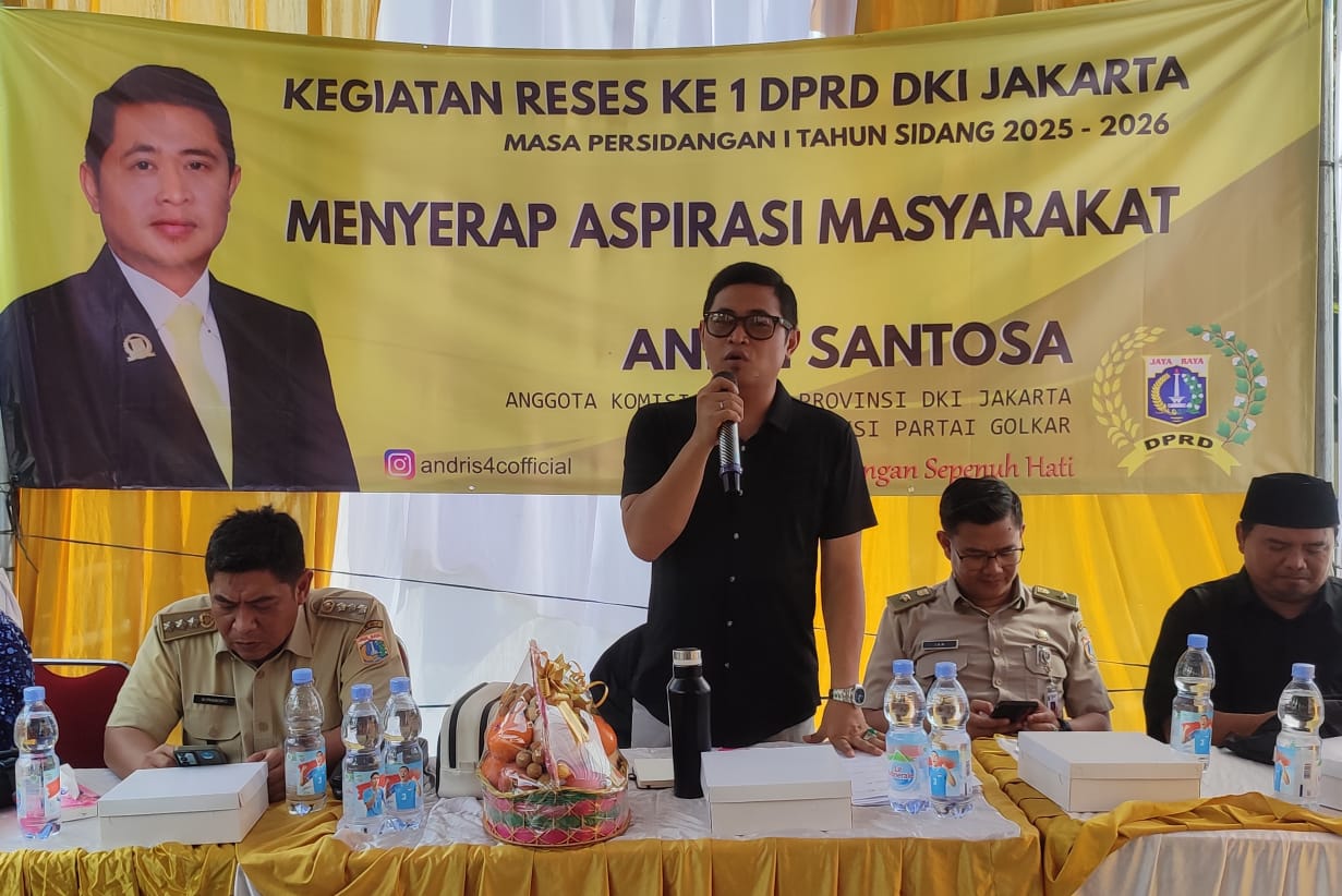 Andri Santosa Terjun Ke Rw 08, Serap Aspirasi Warga dalam Reses Ke 1 DPRD JAKARTA