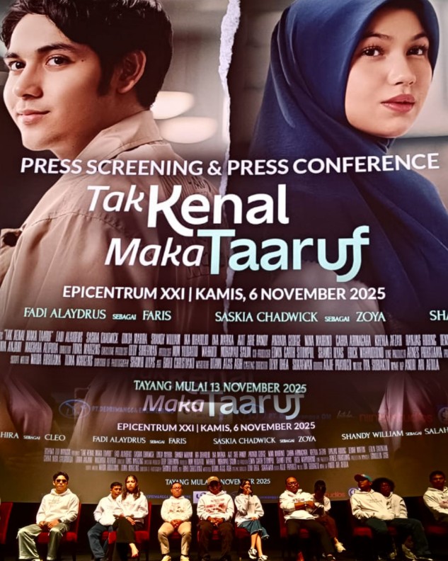 Film Tak Kenal Maka Taaruf Siap Tayang 13 November 2025 Di Bioskop