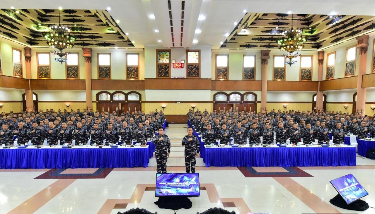 APEL KOMANDAN SATUAN TNI AL, FOKUSKAN PENANGGULANGAN BENCANA DI WILAYAH SUMATERA